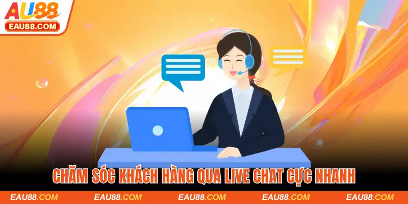 Chăm sóc khách hàng qua live chat cực nhanh